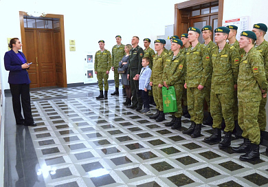 О посещении Суда Евразийского экономического союза военнослужащими срочной военной службы Полоцкого пограничного отряда